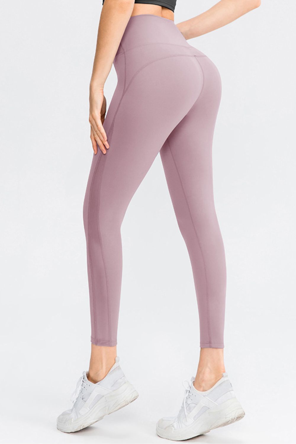 Motivation Spoken Wide Waistband Slim Fit Long Sports Pants