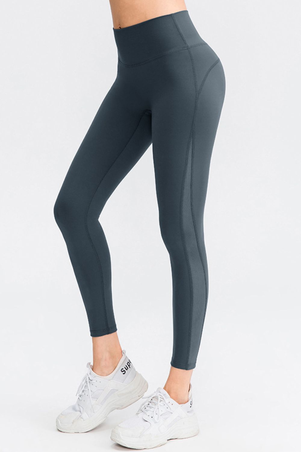 Motivation Spoken Wide Waistband Slim Fit Long Sports Pants