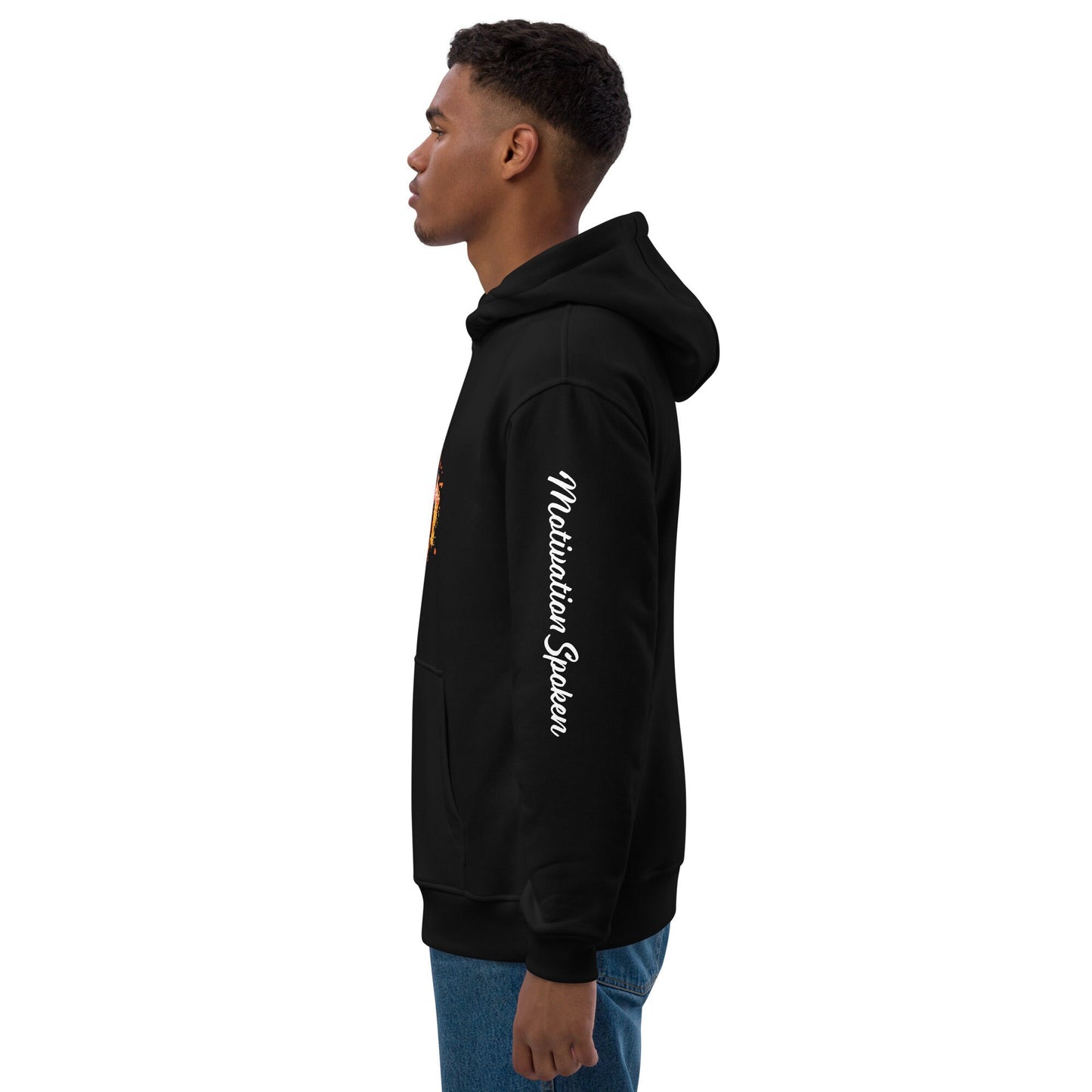 Premium Born to Pray eco hoodie.